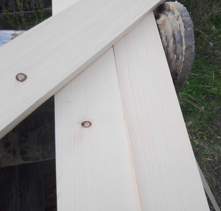 Lamela ścienna, świerkowa 1200 mm