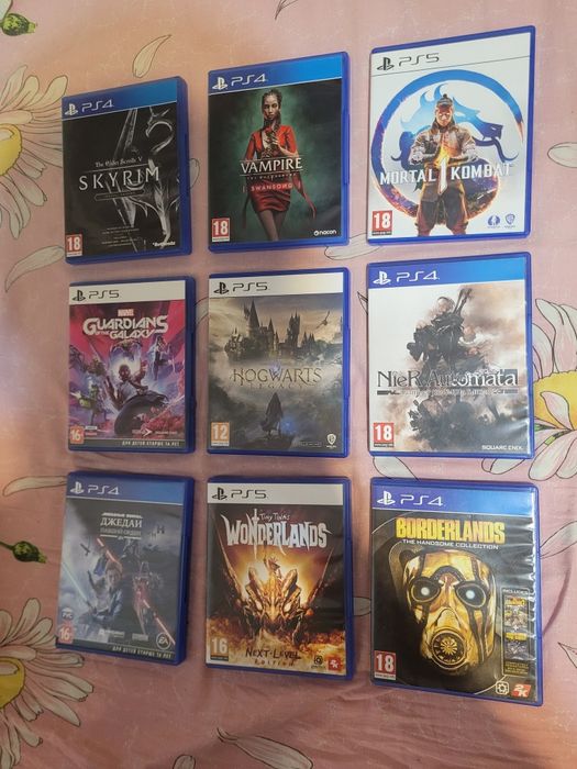 Диски для ps 4 та ps 5