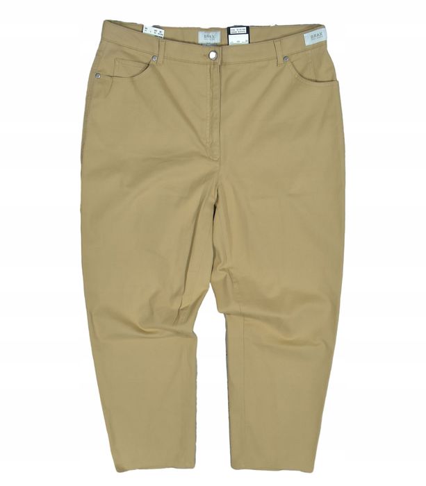 Brax Nicky Damskie Spodnie Chinosy Plus Size 48