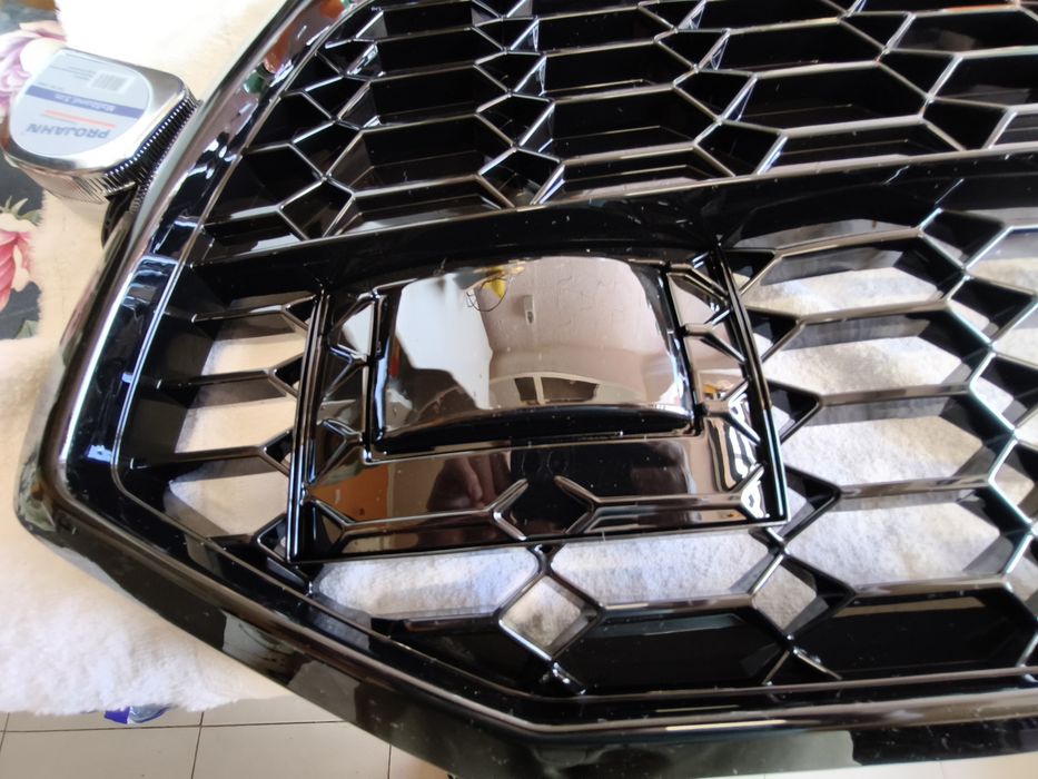 Grade de favo de mel estilo rs6 acc para 2019-2023 audi a6/s6 c8