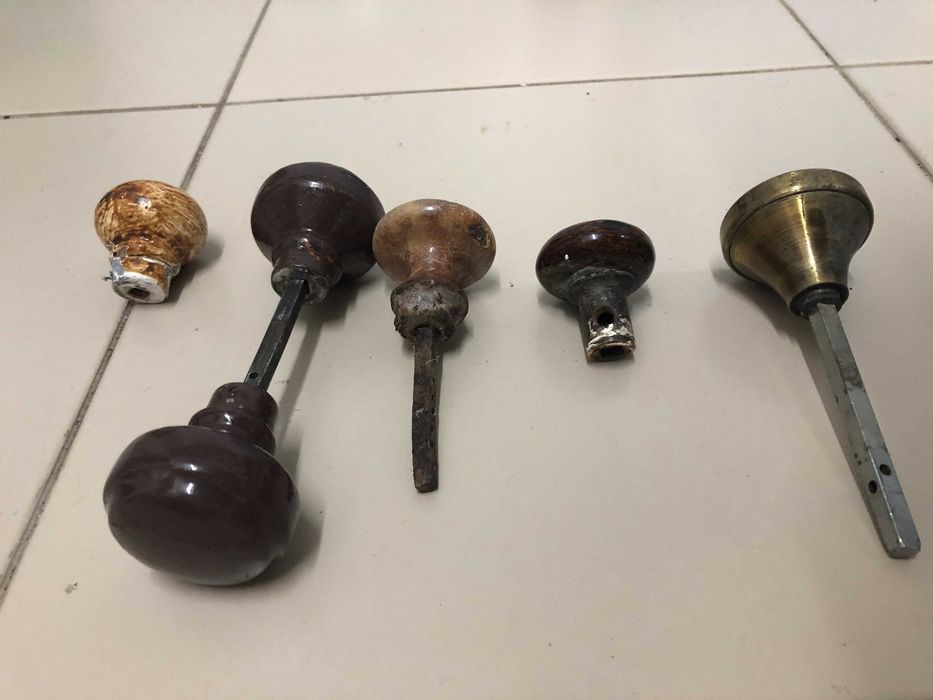 Puxadores de portas interiores  antigos