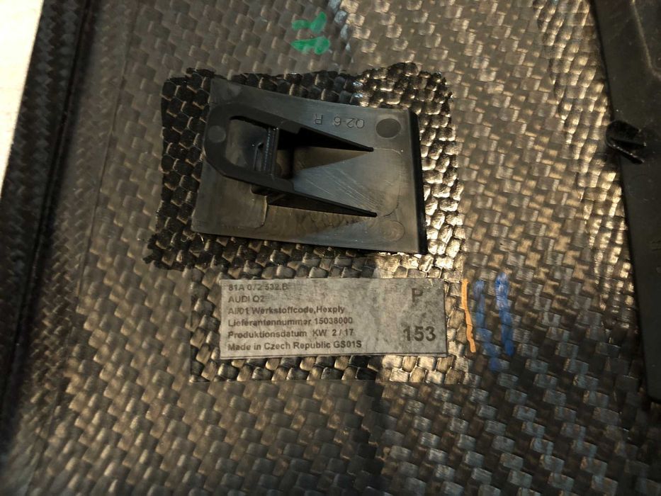 Capas de Espelho Retrovisor em Fibra de Carbono — Originais Audi