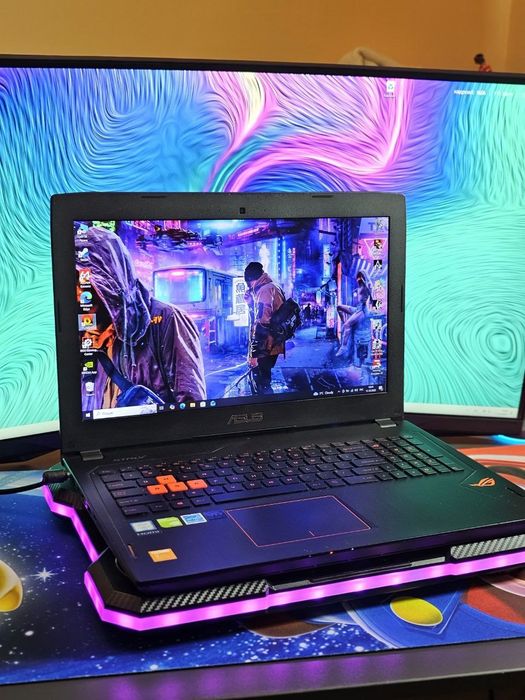 Ігровий ноутбук Asus Rog Strix / GTX 1060 6GB / i7 + 2 SSD