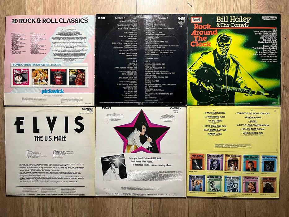 Вініл Елвіс Преслі. Виниловые пластинки Elvis Presley