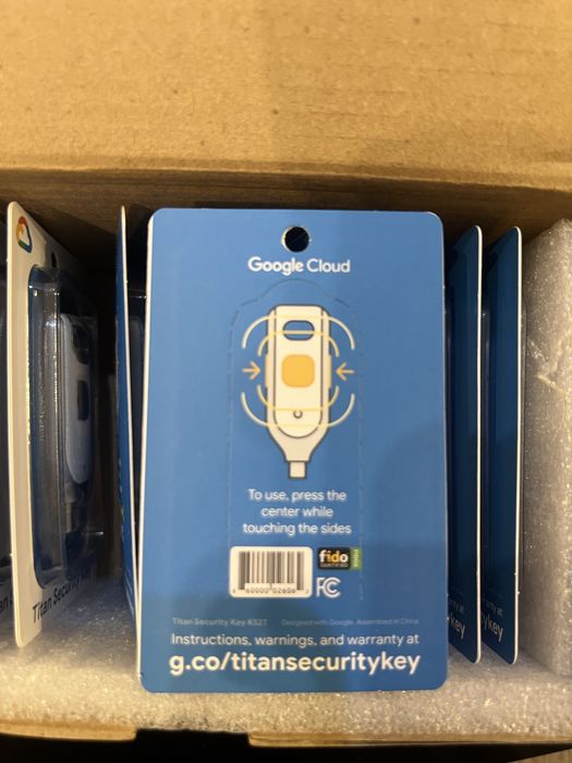 Google Cloud Titan Security Key