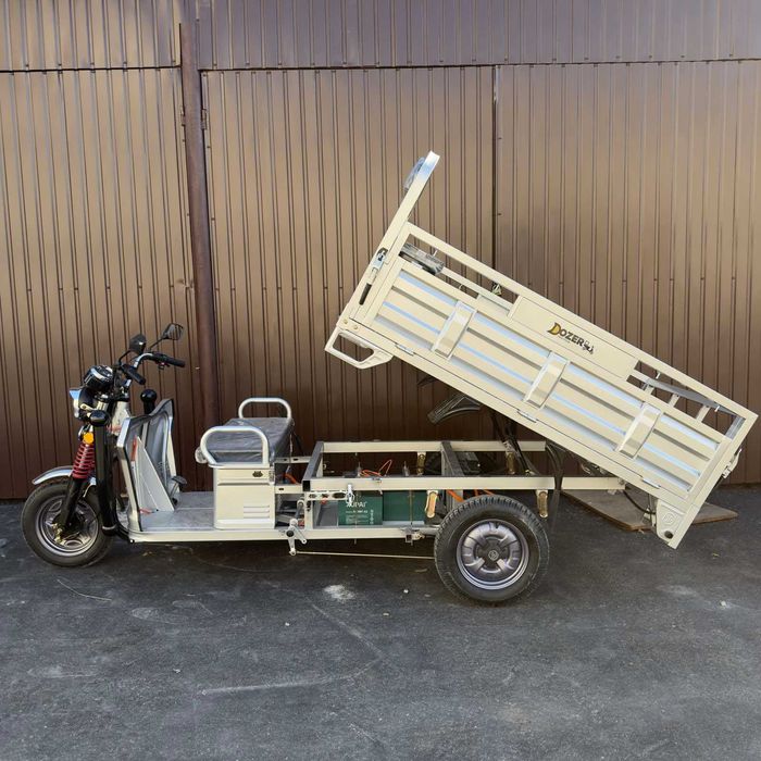 Електротрицикл вантажний DOZER Model 3 (1800 Вт) Доставка безкоштовна