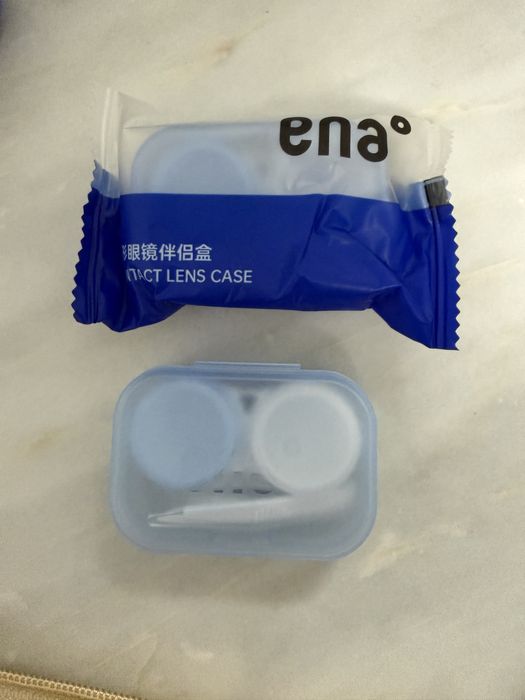 caixa para lentes de contacto