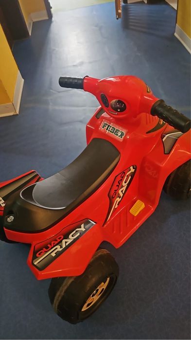 Moto Elétrica Infantil Feber Quad Racy — 6V — Excelente Estado