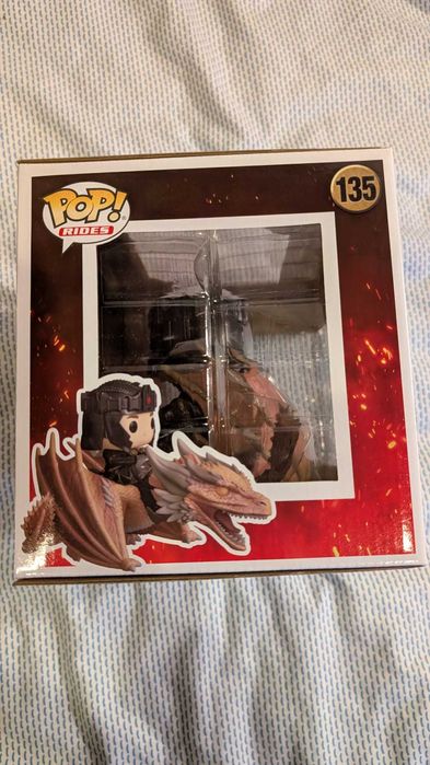 Aegon Targaryen with Sunfyre 135 Pop