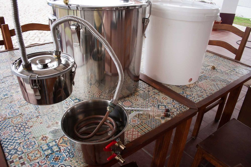 destilador de alcol 50lt