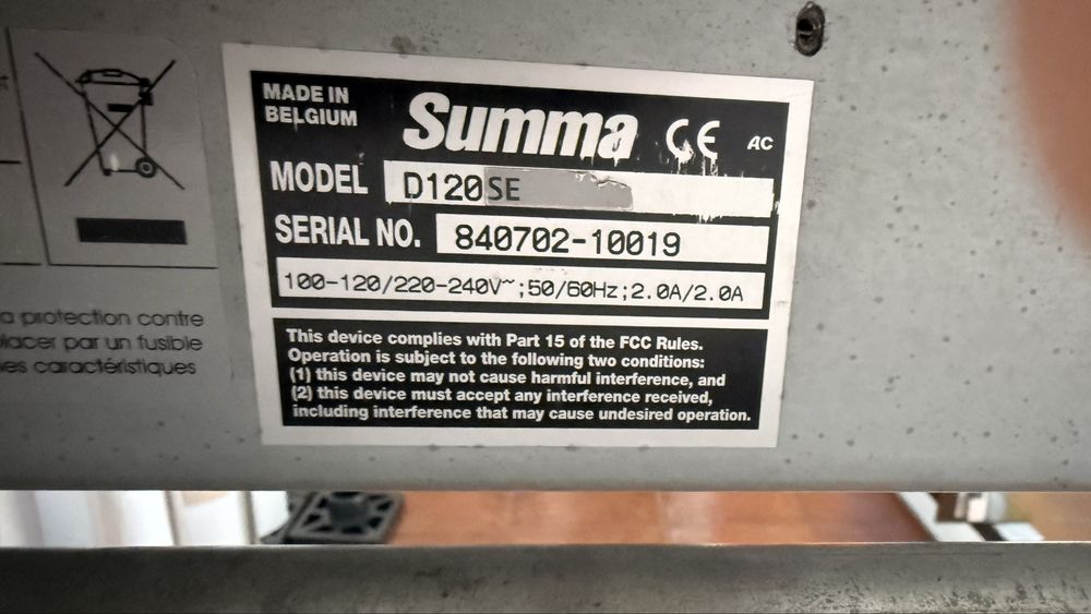 Plotter corte Summa D120