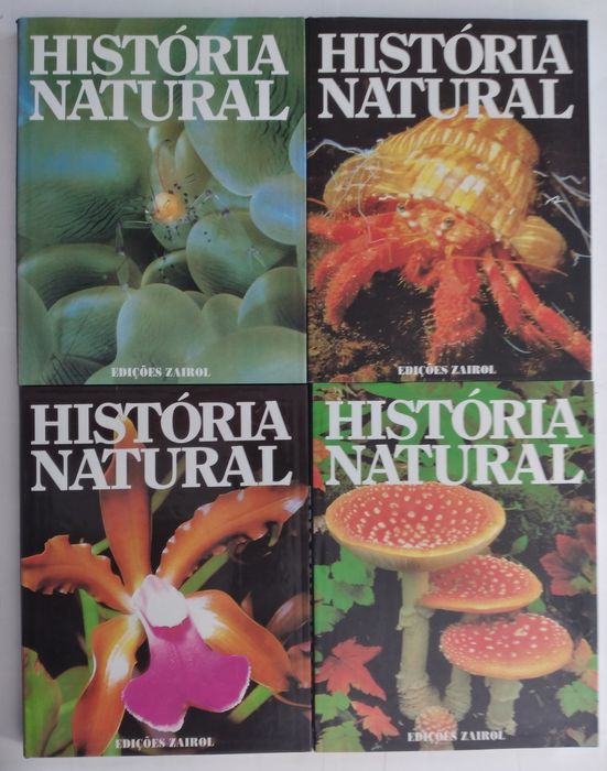 História Natural - 12 livros