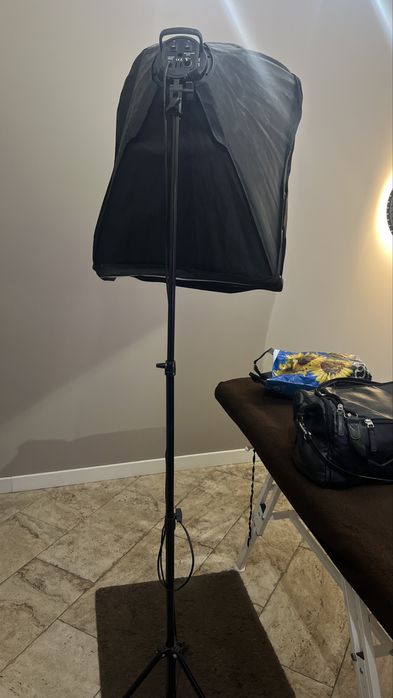 Набір постійного світла, софтбокс + 3 лампи + соти