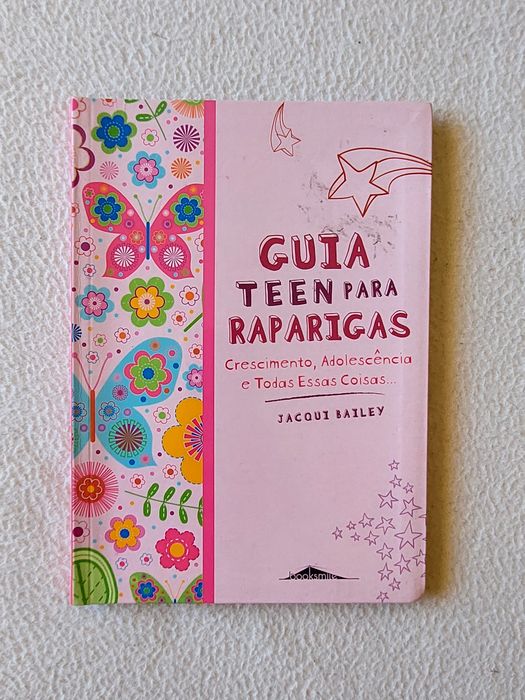 Livro "guia teen para raparigas"