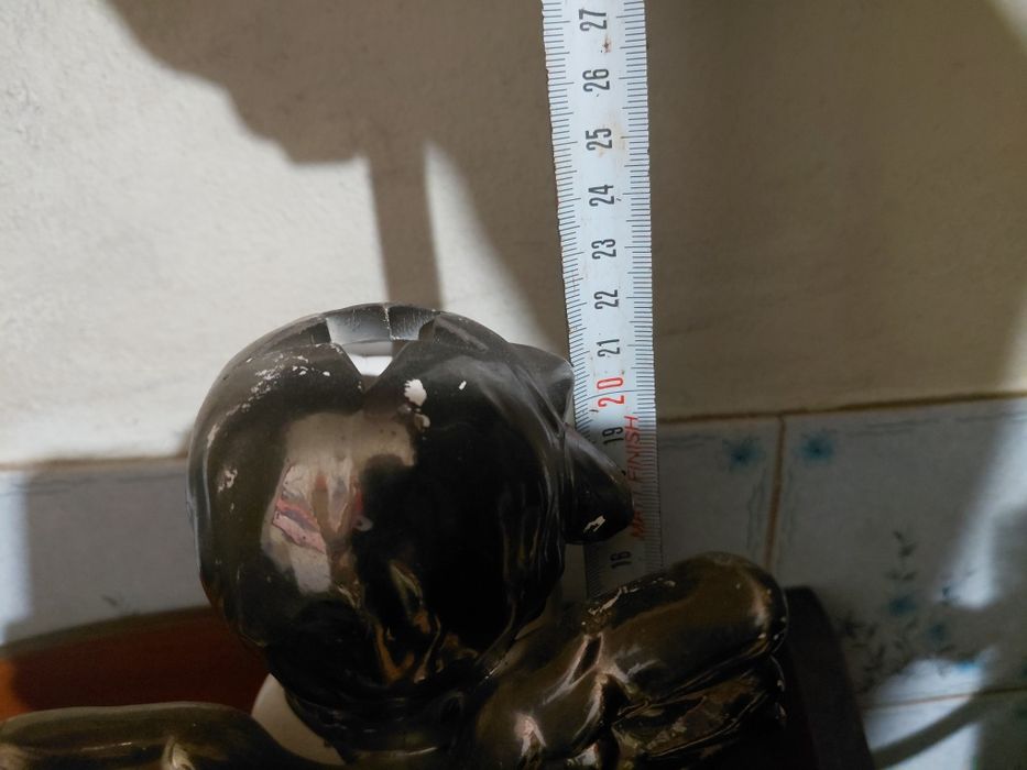 Anjo antigo porta velas para restauro 4€