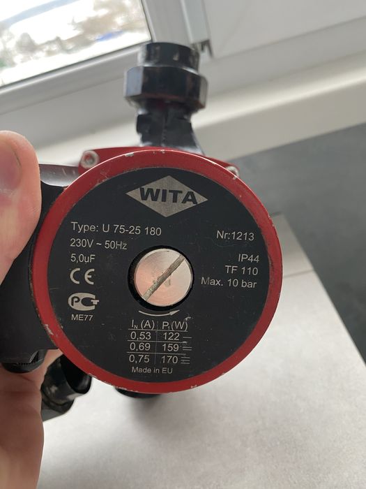 Циркуляційні насоси WITA