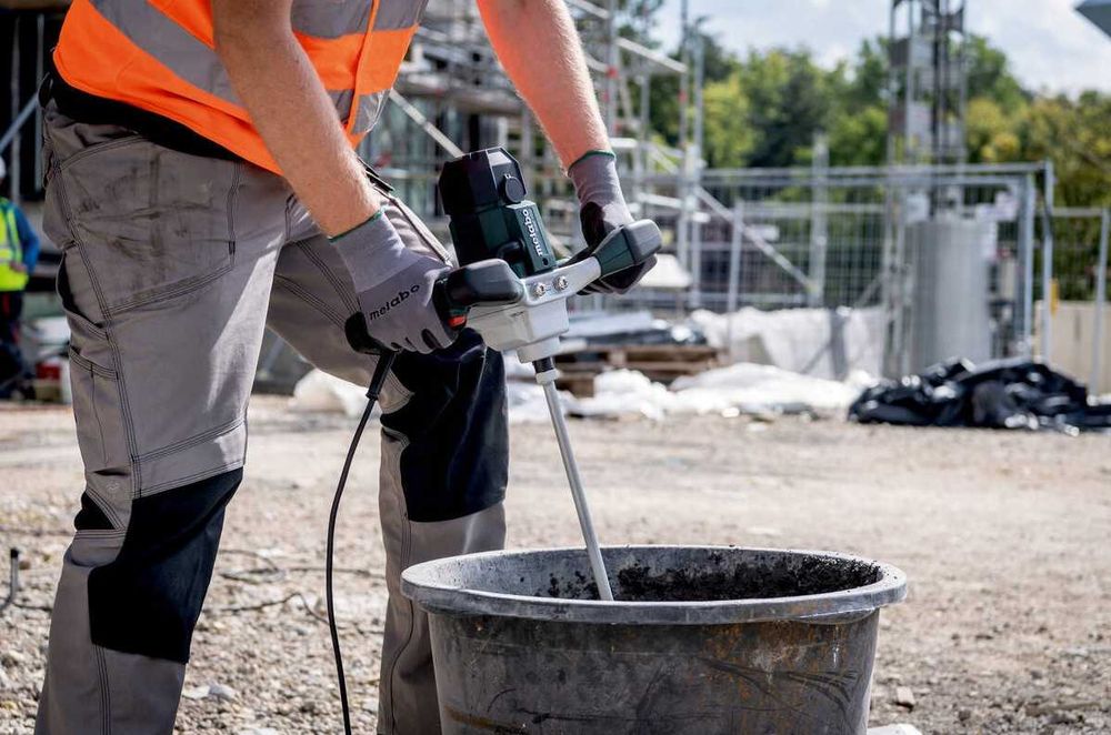 Миксер строительный електрический будівельний міксер Metabo