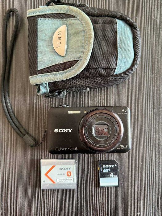 Aparat Kompaktowy Sony WX80 z Wi-Fi | Pełny Zestaw + Etui - 100% Sprawny