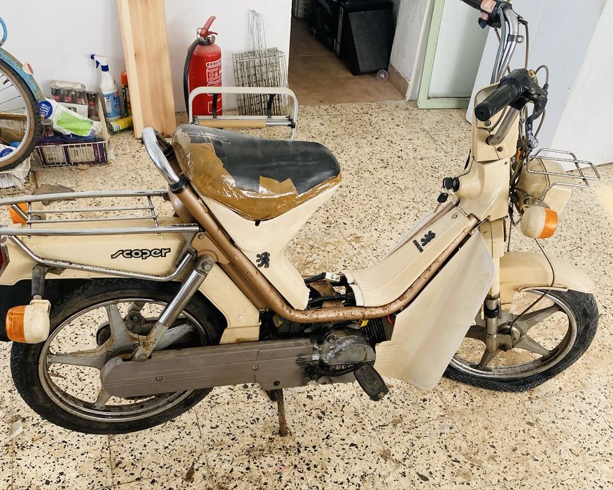 Mobilete, mota a pedais peugeot scoper