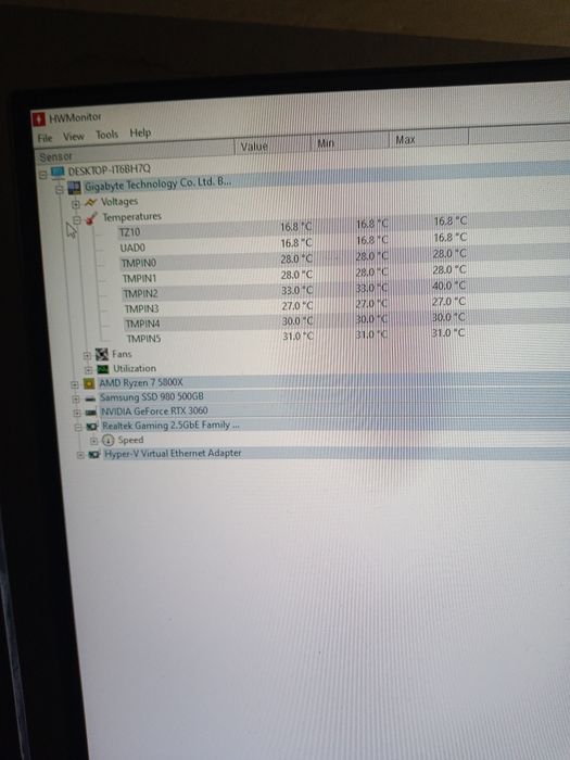 Komputer ryzen 7 5800x rtx 3060 12g lub wymiana za laptopa 32 gb ramu