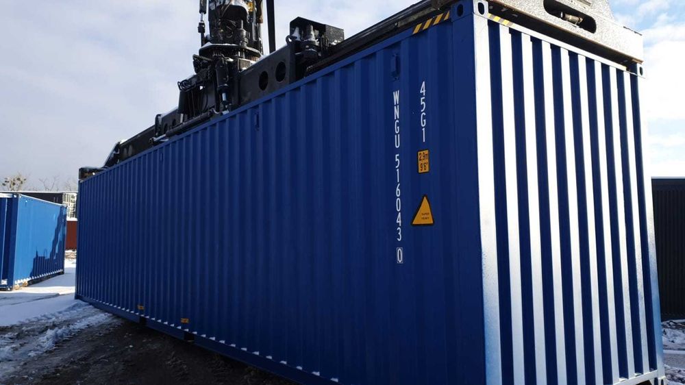 Nowy kontener morski, magazynowy 40HC OW -  AB