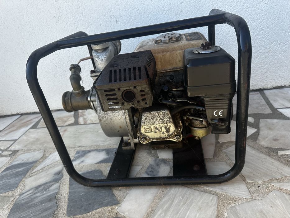 Motor de rega 5.5 HP, 2 polegadas a gasolina, 200h de uso, com Revisão