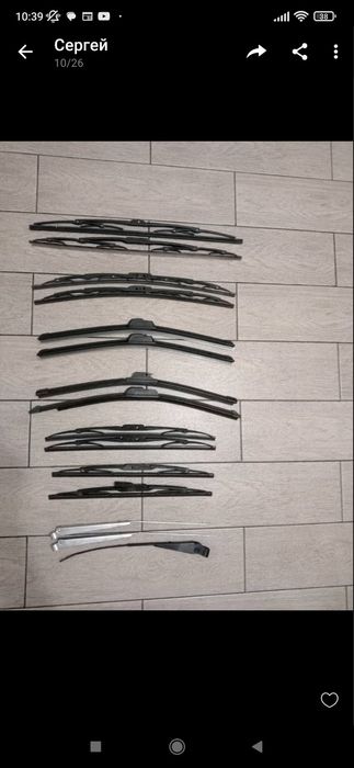 Продам щіткотримачі та щітки склоочисника