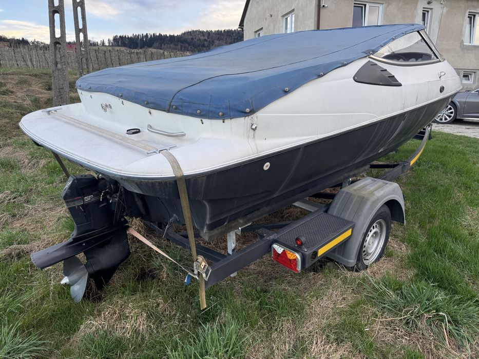 Łódź Motorówka  Yacht Excel 18 silnik Volvo Penta do naprawy