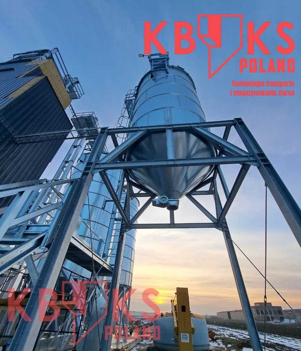 Silos spedycyjny Kbks Poland na nogach 66t