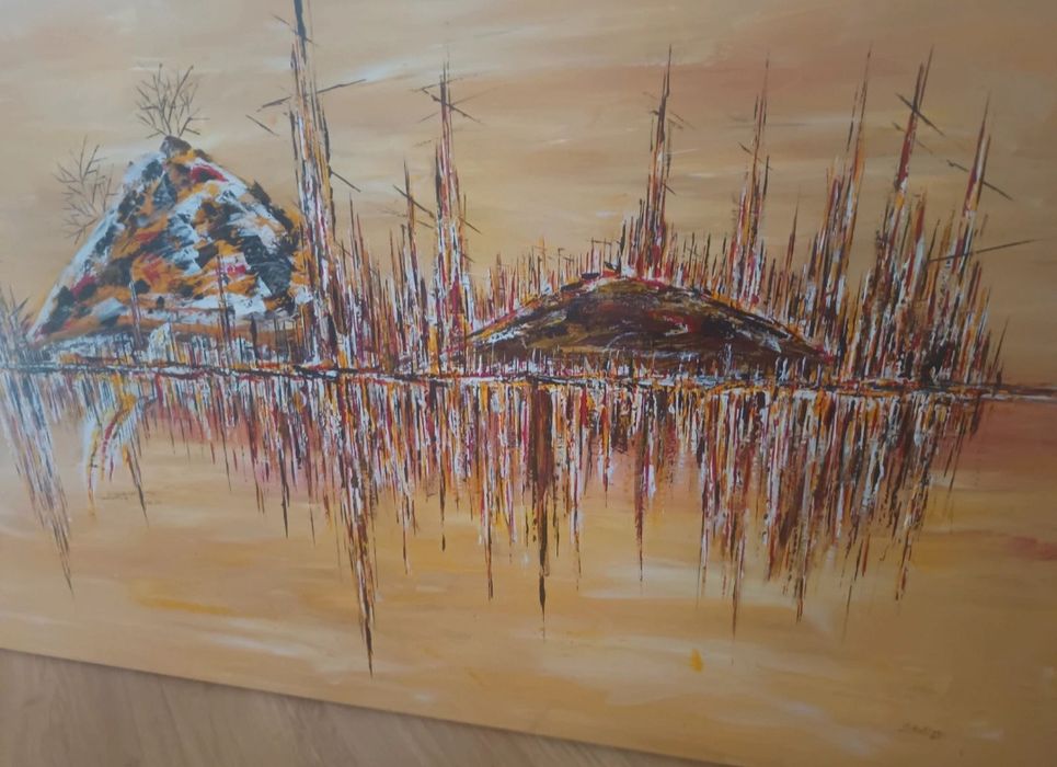 Tela - Pintura Abstrata