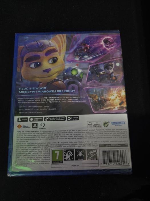 Ratchet & Clank Rift Apart PS5 PL NOWA w FOLII