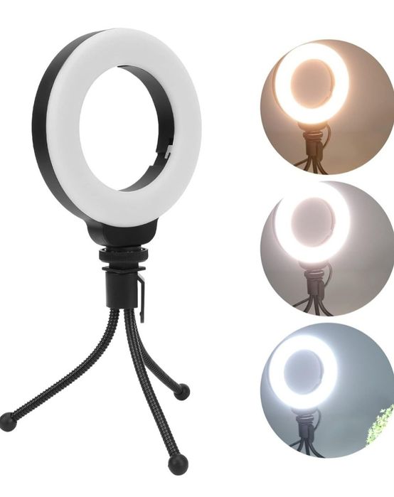 Mini Vlog lampa do selfie