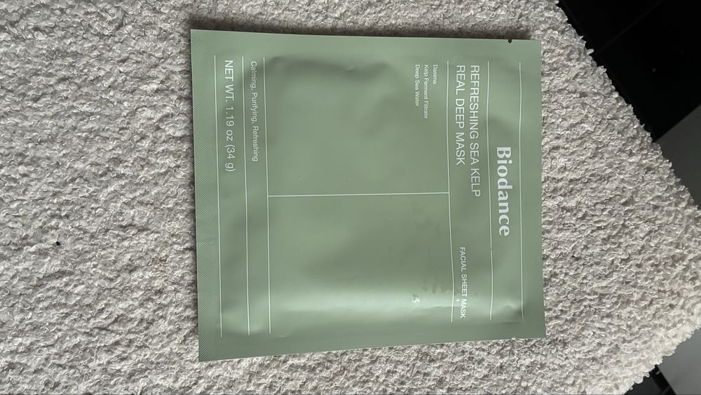 Biodance maska w plachcie refreshing sea kelp