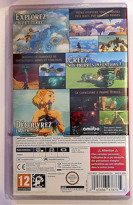 Zelda Tears Kingdom Nintendo Switch /Nówka! Sklep Chorzów