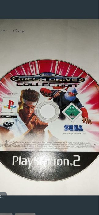 Jogo Ps2 Sega Megadrive Collection