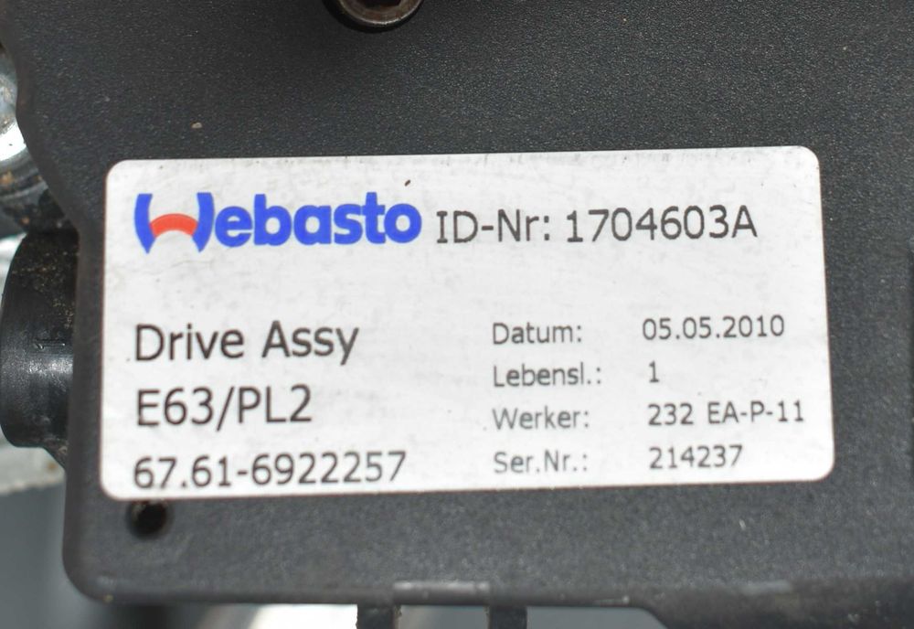 Teto de abrir vidro BMW serie 3 E90