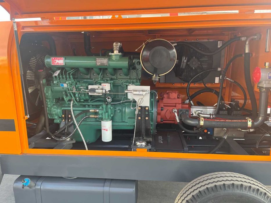 Bombas para transporte de betão