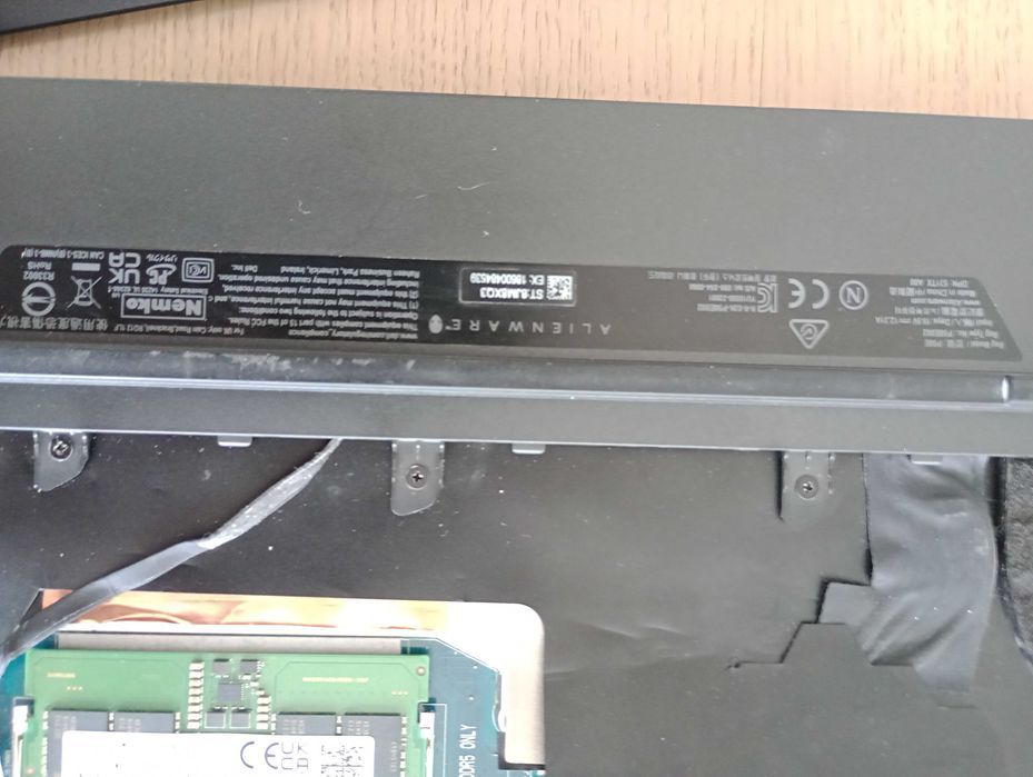 Alienware m17 R5 17” 360Hz RTX 3070 Ti – uszkodzony (CPU 2-7) Otwock ...