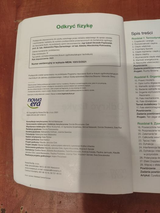 Odkryć fizykę 3 zakres podstawowy