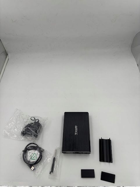 pokrowiec na dysk twardy tooq tqe-3531b usb 3.0 czarny 3,5" cali