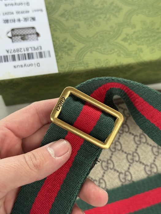 Мужская чоловіча сумка бананка барсетка Gucci Гучі