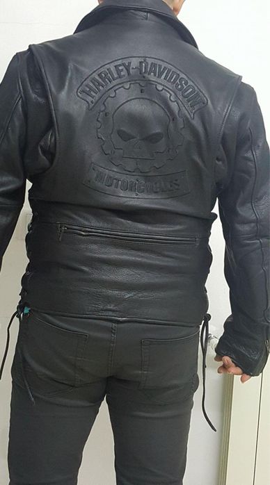 Casaco em couro Harley Davidson64398296734466121