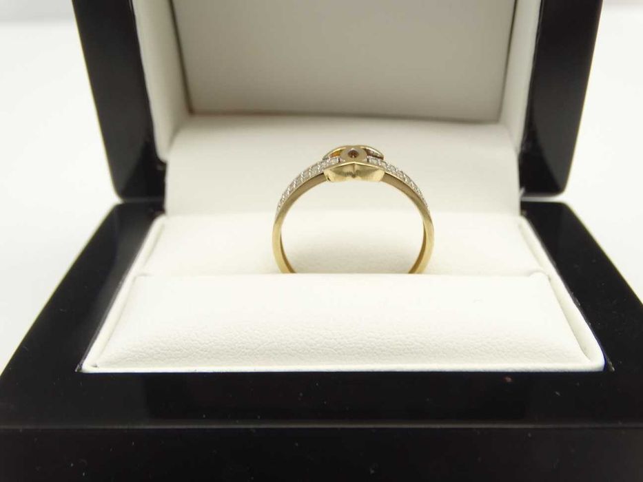 Piękny Złoty Pierścionek 2,66g P585 R20