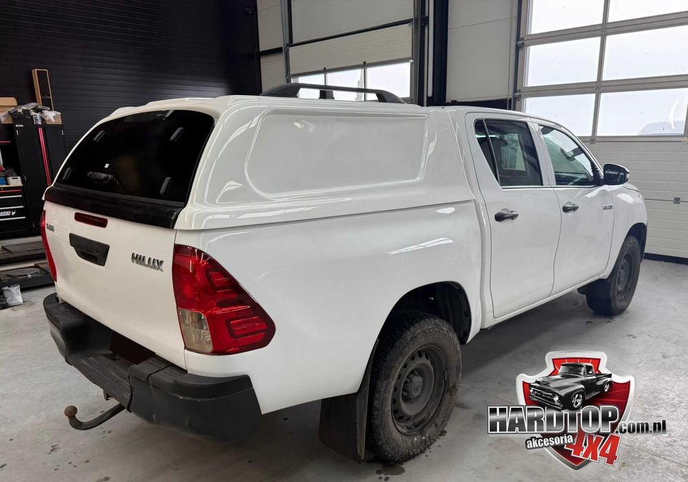 Zabudowa Paki TOYOTA HILUX 2015+ Bez szyb PEŁNE boki Hardtop Premium