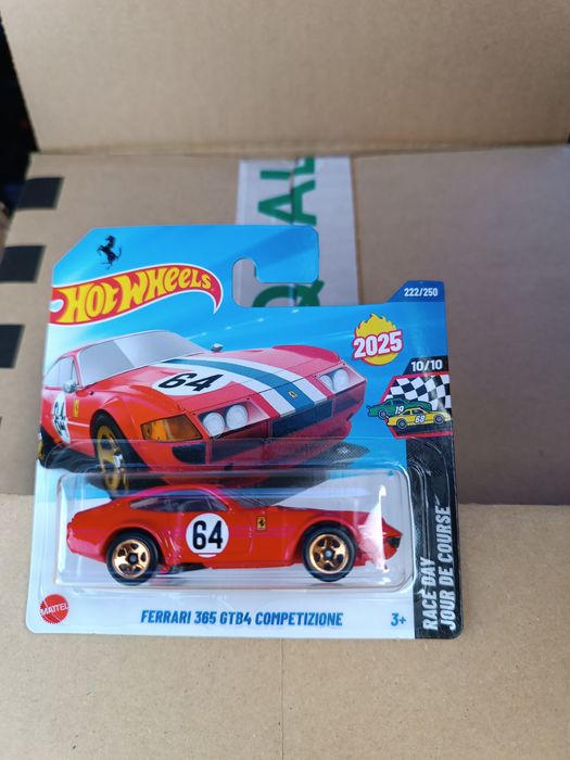 Hotwheels 2025 Ferrari 365GTB4 C 7台セット Hot Wheels 2025 L Case