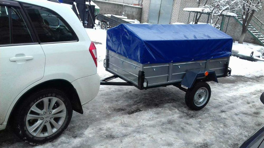 Прицеп ПРИЧІП 2500/1300 до  легкового авто. Документи для МРЕО. Завод.