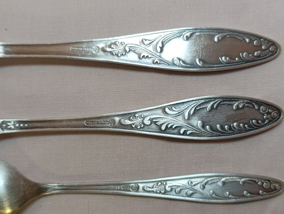 Набір вилки ложки Мельхіор 18 шт