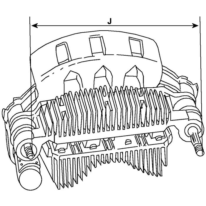 Mostek Prostowniczy Alternatora Hc-Cargo F032330969