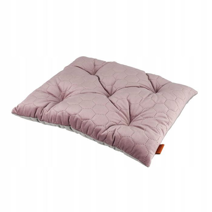 poduszka pikowana do klatki samochodu chihuahua york 38x48 cm różowa