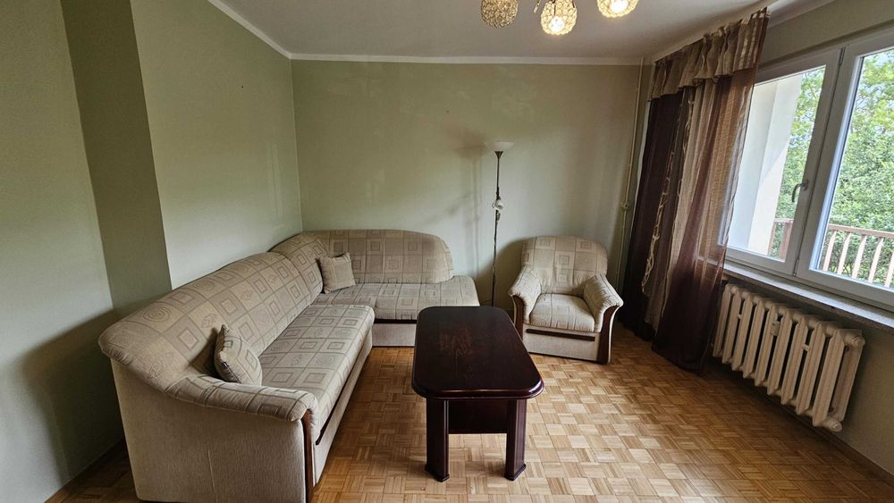 48 m2, Poniatowskiego, 2 pokoje, Loggia, zielono